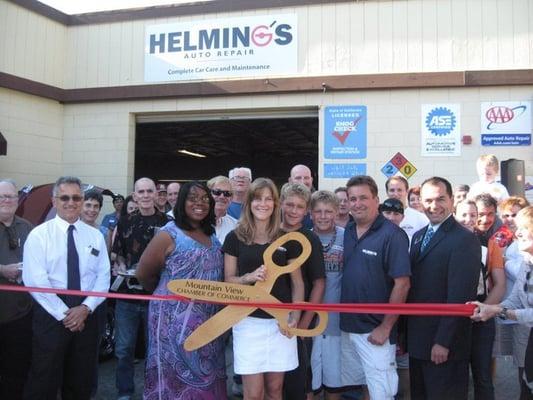 Our 35th Anniversary BBQ and ribbon cutting