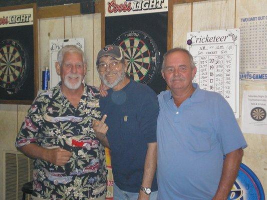 Boz Van & Glen  Dart Players from Lake Jackson.
 Pics from Paul Renar