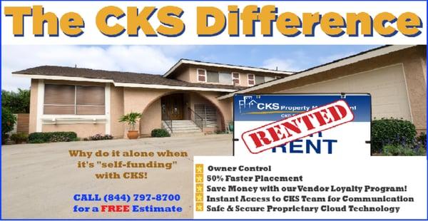 Need Eviction Help? Experience the CKS Difference!  Why do it yourself when it's self-funding with CKS?