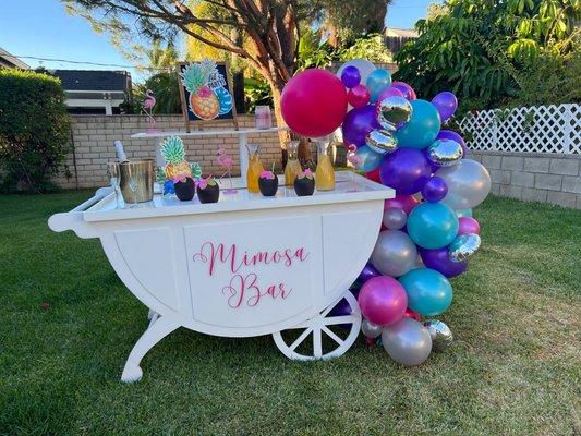 While the kids play....cart for desserts, cake, candy, or drinks