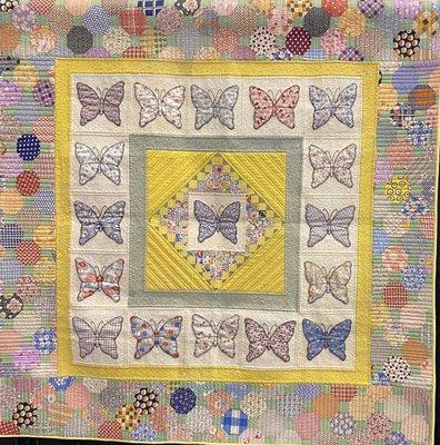 Quilted for one of Mary Kerr's books.