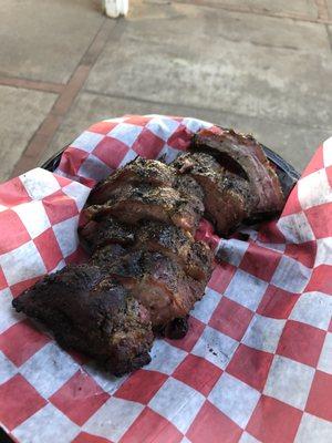 Sweet Butts 1/2 Rack of Smoked Ribs