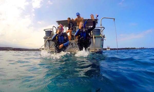 SCUBA diving on The Wild Traveler's Hawaii / Kauai Teen Tour