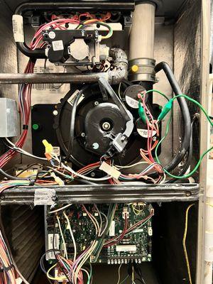 Repair on a 90% modulating furnace