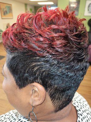 2 Demension Color and Precision Cut