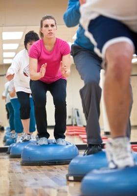 Fitness classes for all ages and abilities.