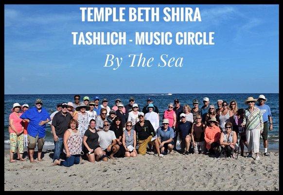 Tashlich Music Circle By the Sea