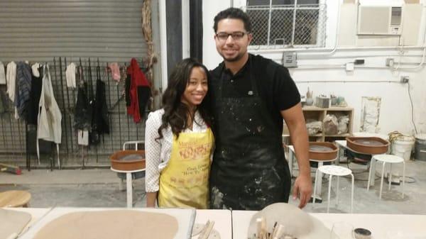 Our valentines date was perfect with the help of The London Clayworks