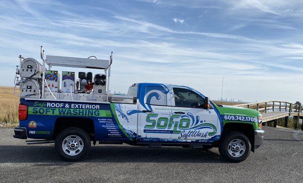 SoFlo SoftWash Serving South Jersey area.