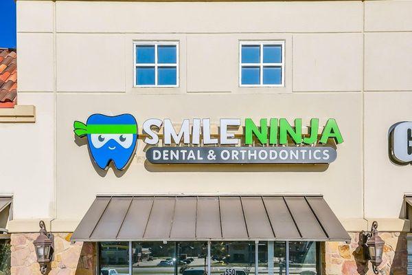 Smile Ninja sign