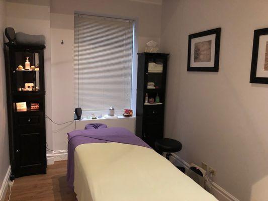 Massage Therapy room