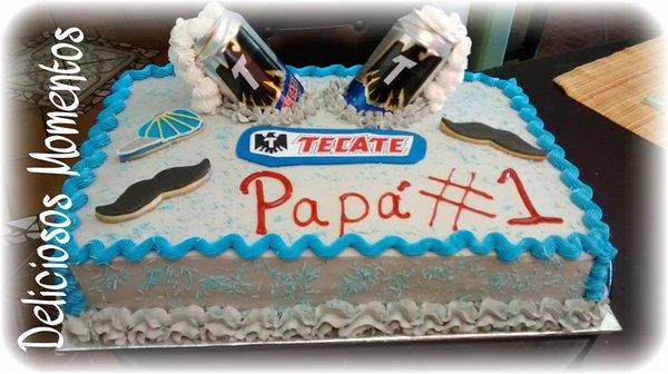 Pastel para papa