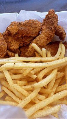 Chicken strip combo