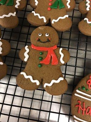 Gingerbread cookies running out the door!