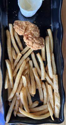 Chicken strip basket