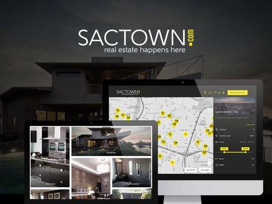 Sactown | Web Design | Black Flag Creative, LLC