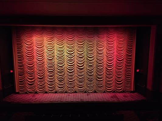 The lovely curtain.