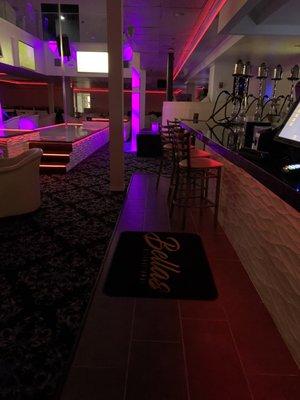 Stage and Hookah area