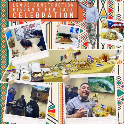 Hispanic Heritage Month Celebration!