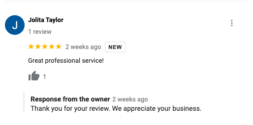 5 Star Client Testimonials