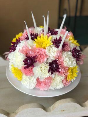 Blooming Birthday Cake