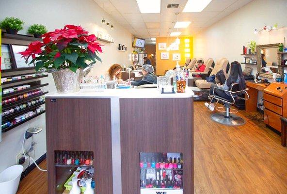 Enjoy affordable and charming nail care with our salon!