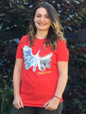 Mary Frank Inspired 2016 Woodstock Film Festival T-SHIRT featuring Morgan Malecki