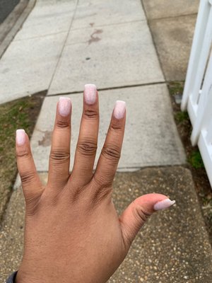 SNS manicure