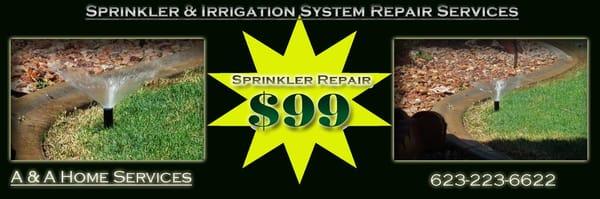 A & A Home Services :: Sprinkler Repair Phoenix