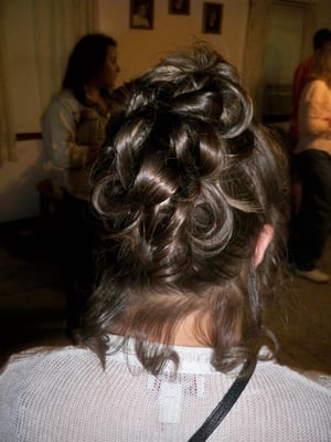 prom hair