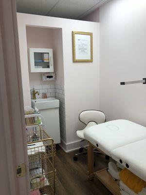 Wax/Facial/Microblading Room