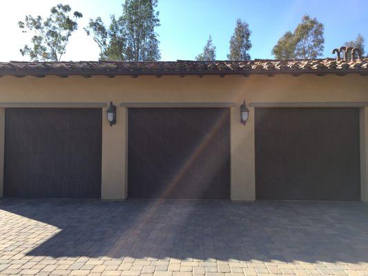 Garage doors in Rancho Santa Fe