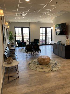 Our reception area provides comfortable seating and refreshments while you wait.