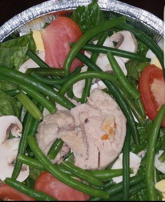 "Nicoise" bumblebee salad. Disgusting rip off.