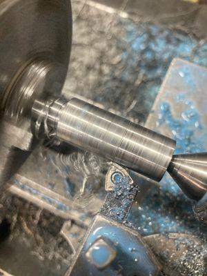 Custom lathe turning project