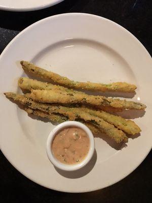 The asparagus Parmesan crusted appetizer. Very tasty.