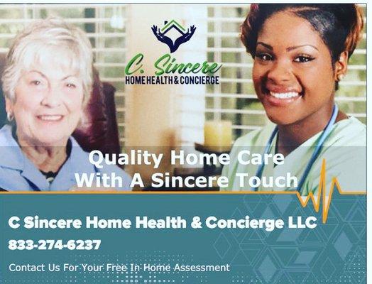 Quality Home Care For Your Loved  Ones