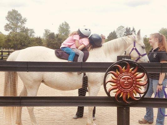 1st time riding. Total zen.