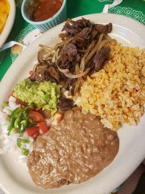 Fajita plate