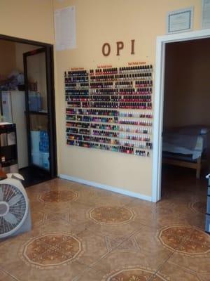 Lots of OPI polish