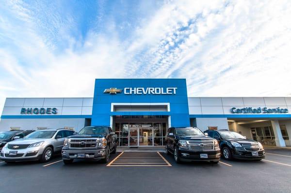 Rhodes Chevrolet Dealer serving Fort Smith, AR - Building Front