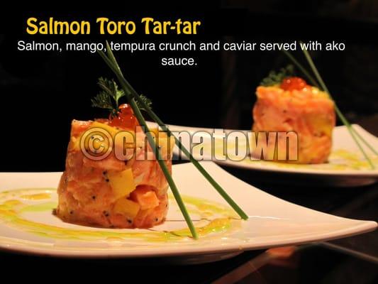 Salmon Toro Tartar