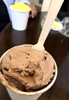 Dame Más Chocolate: (Peruvian Chocolate & Mango Sorbet)