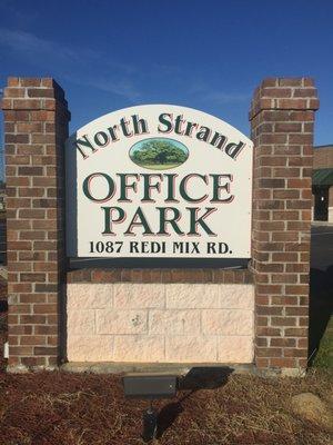 We are located in the North Strand Office Park just off of Hwy 57 near the SC DMV.