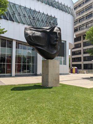 Sculpture of Oliver Pollock, Baton Rouge