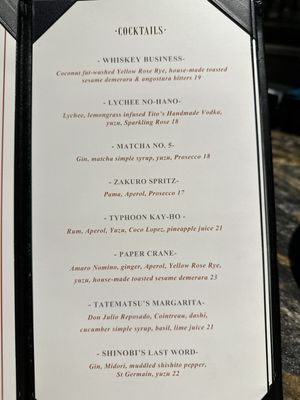 Cocktails