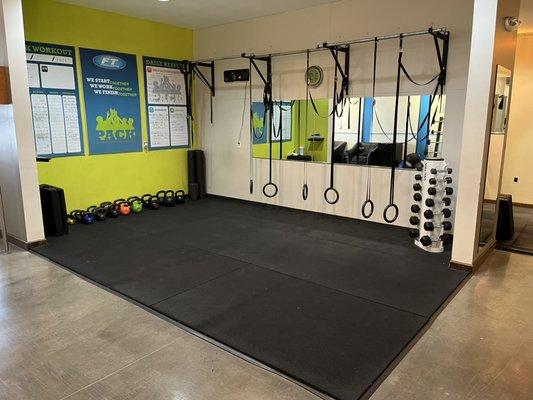 Small group personal training suite