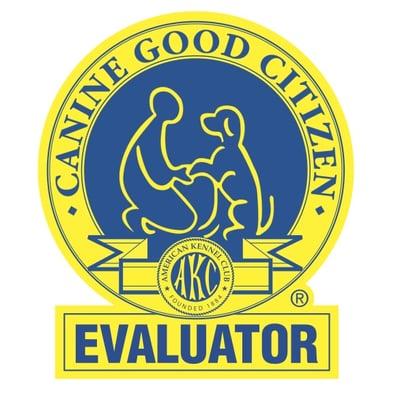 Certified AKC Canine Good Citizen's evaluator