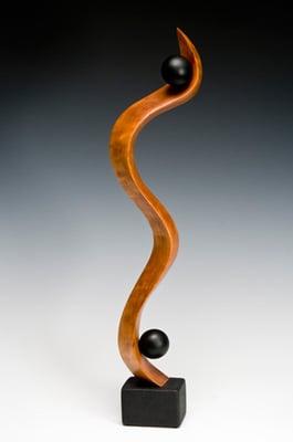 Example of wood sculpture photography