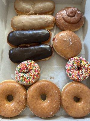 Dozen donuts minus 1